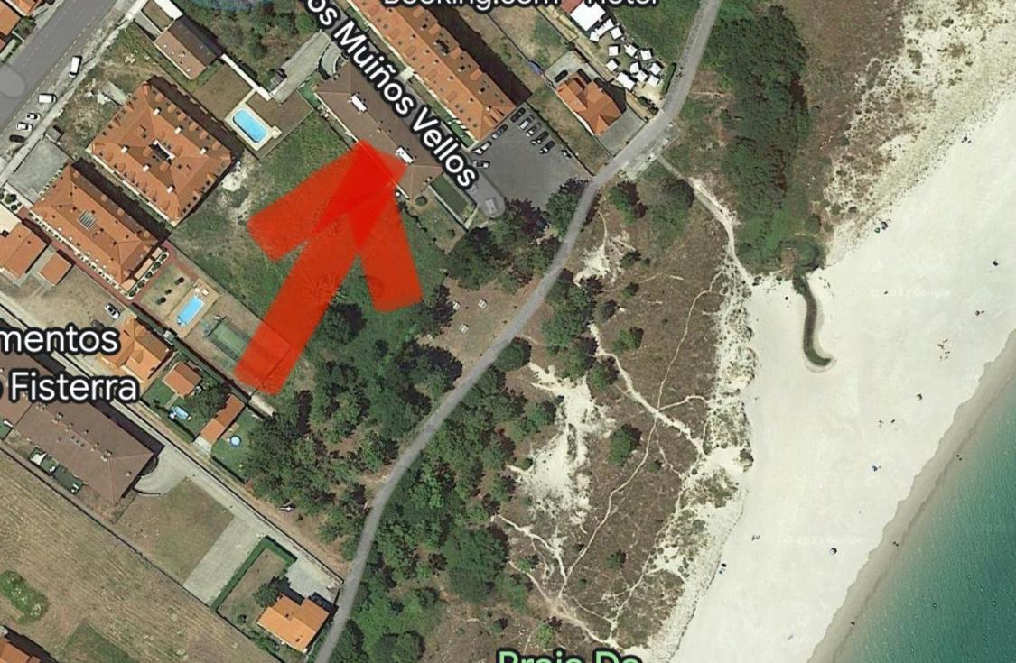 Finisterre Fisterra Apartamento En La Playa Eksteriør billede